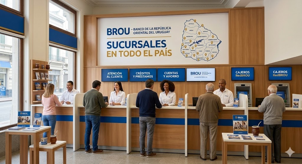 BROU Uruguay | Sucursales, Direcciones y Horarios del Banco Rep&uacute;blica